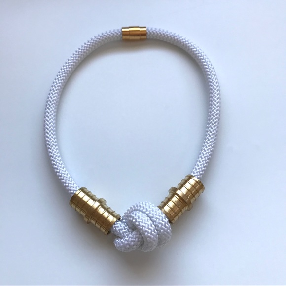 White rope necklace - Multiple ways to wear - Picture 6 of 15